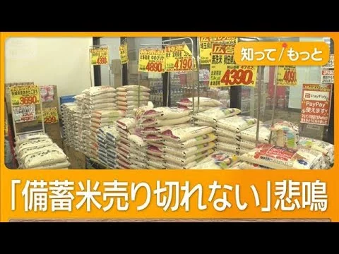 画像 今年の新米5kg7800円も　異常な高値に業者も困惑　「備蓄米売り切れない」悲鳴も