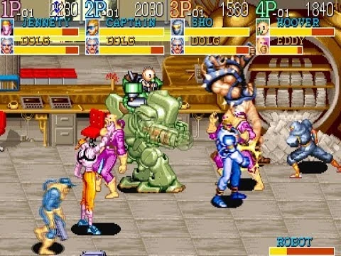 画像 レトロゲーム　カプコン『キャプテンコマンドー』（AC1991年）