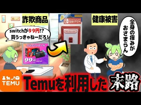 画像 Temuを利用するとどうなるか