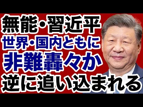 画像 【孤立する中国】習近平「対日嫌がらせ」に国際社会・国内からも非難轟々へ