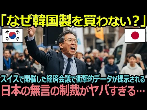 画像 韓国「経済がヤバ過ぎる…」スイスで開催した経済会議で衝撃的データが提示されるが日本の無言の制裁がヤバすぎる…【海外の反応】