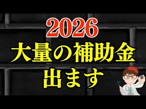 画像 【月刊】2026補助金・助成金・支援金・給付金振り返り特集2025年12月1ヶ月まとめ【中小企業診断士・行政書士 マキノヤ先生】