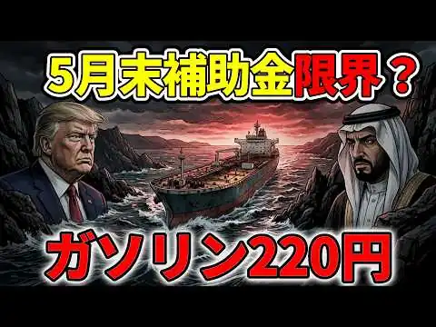 画像 【ガソリン220円】早ければ5月末に補助金終了？停戦しても家計が助からない「不都合な真実」