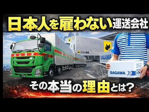 画像 日本人を雇わない運送会社が急増…その本当の理由とは？