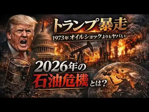 画像 1973年のオイルショックよりヤバい！トランプ演説後に原油価格上昇＆株価急落！元博報堂作家本間龍さんと一月万冊