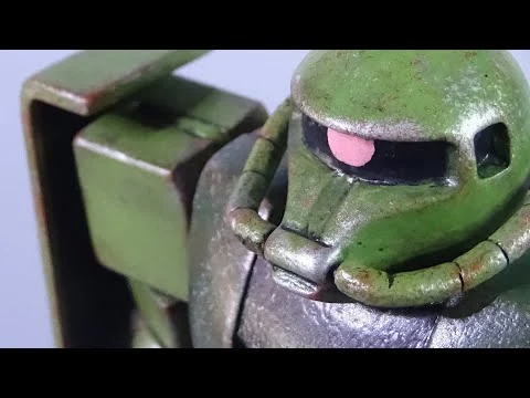 画像 【旧キットのガンプラを本気でつくる】【機動戦士ガンダム】量産型ザク