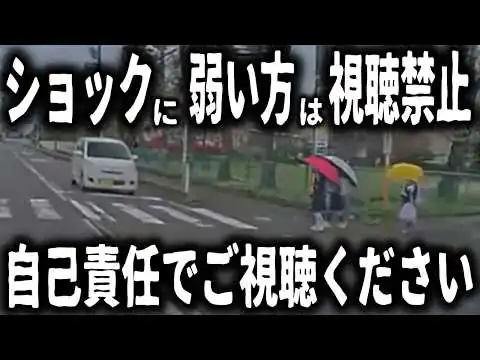 画像 【ドラレコ】事故・違反の衝撃映像40連発／警察のバスが自爆／衝撃事故でぐちゃぐちゃ【ゆっくり解説】