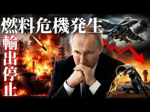 画像 燃料が尽きたロシア、航空燃料輸出禁止の衝撃！ウクライナ軍の「製油所狙い撃ち」がもたらした致命的なダメージとは