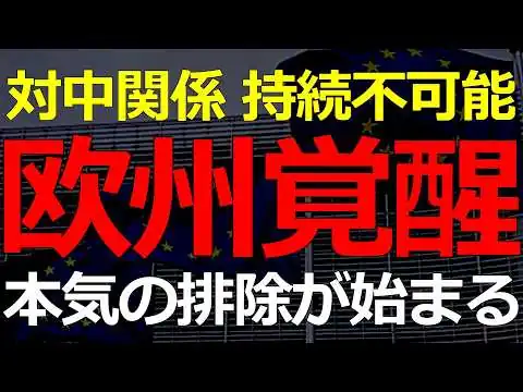 画像 欧州が中国との関係を「持続不可能」と公言！これから始まる対抗措置の内容で中国EVに何が起きる？2026-06-01