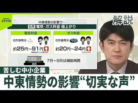 画像 【解説】中東情勢の影響は？──苦しむ中小企業、「切実な声」続々　“ナフサ不足”首相の説明に…政府与党からも「無理がある」