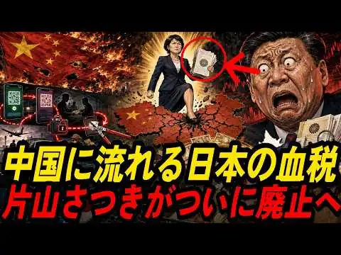 画像 🇯🇵🇨🇳中国に流れる日本の補助金を廃止へ｜片山さつきが本格始動